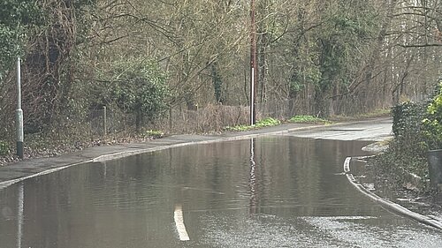 Flooding in Waingels Road