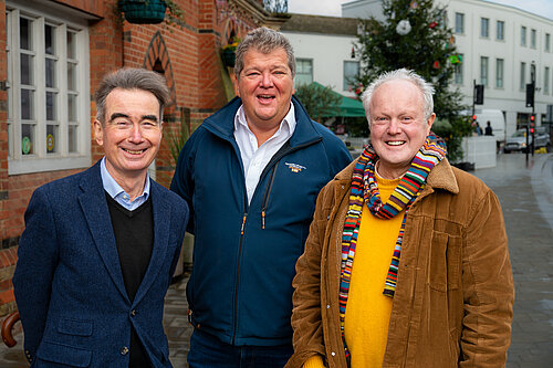 Marc with Stephen Conway and Clive Jones