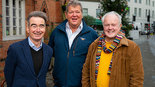 Marc with Stephen Conway and Clive Jones